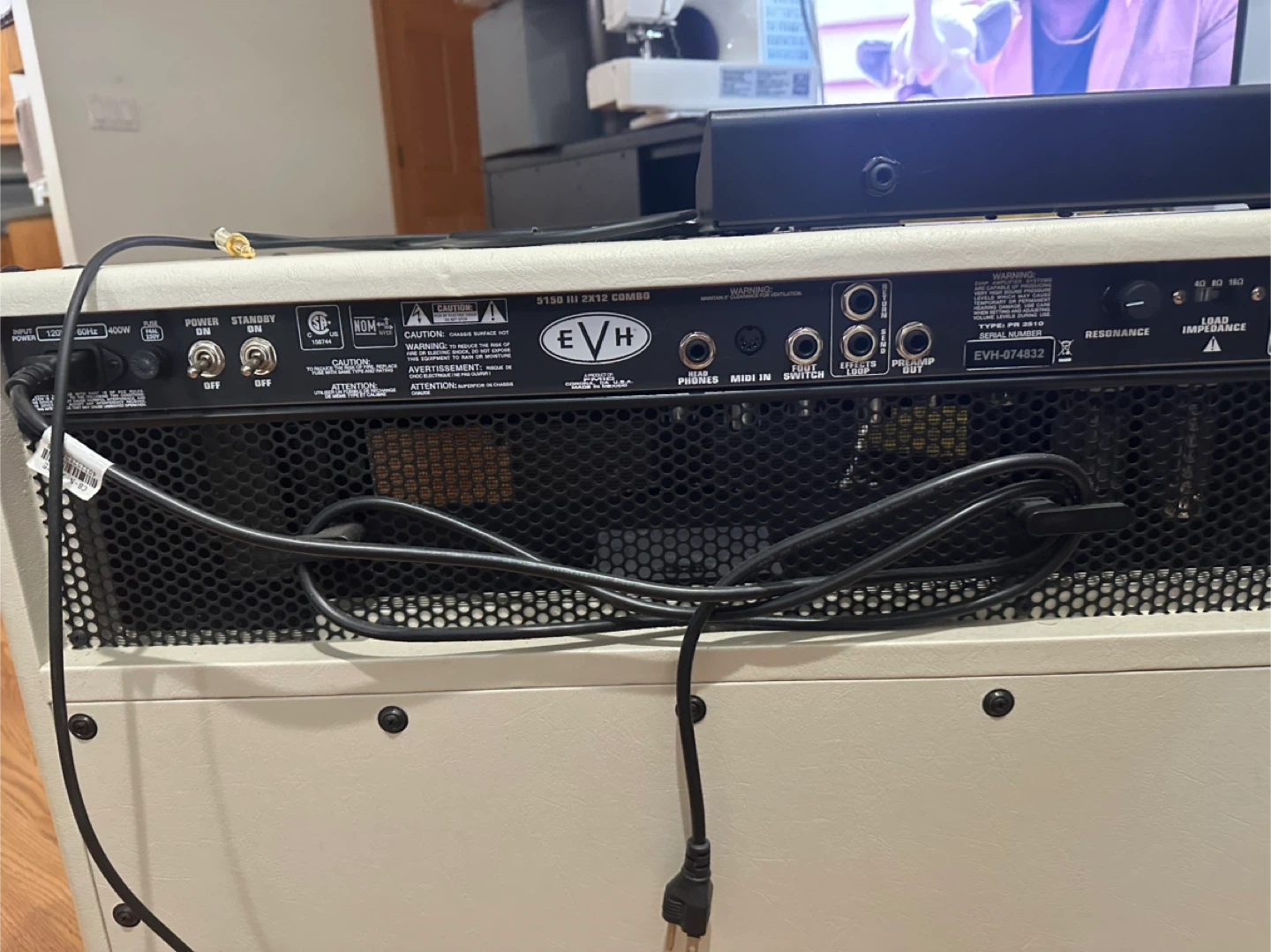EVH 5150 III 50W 6L6 Combo Amplifier - photo 4