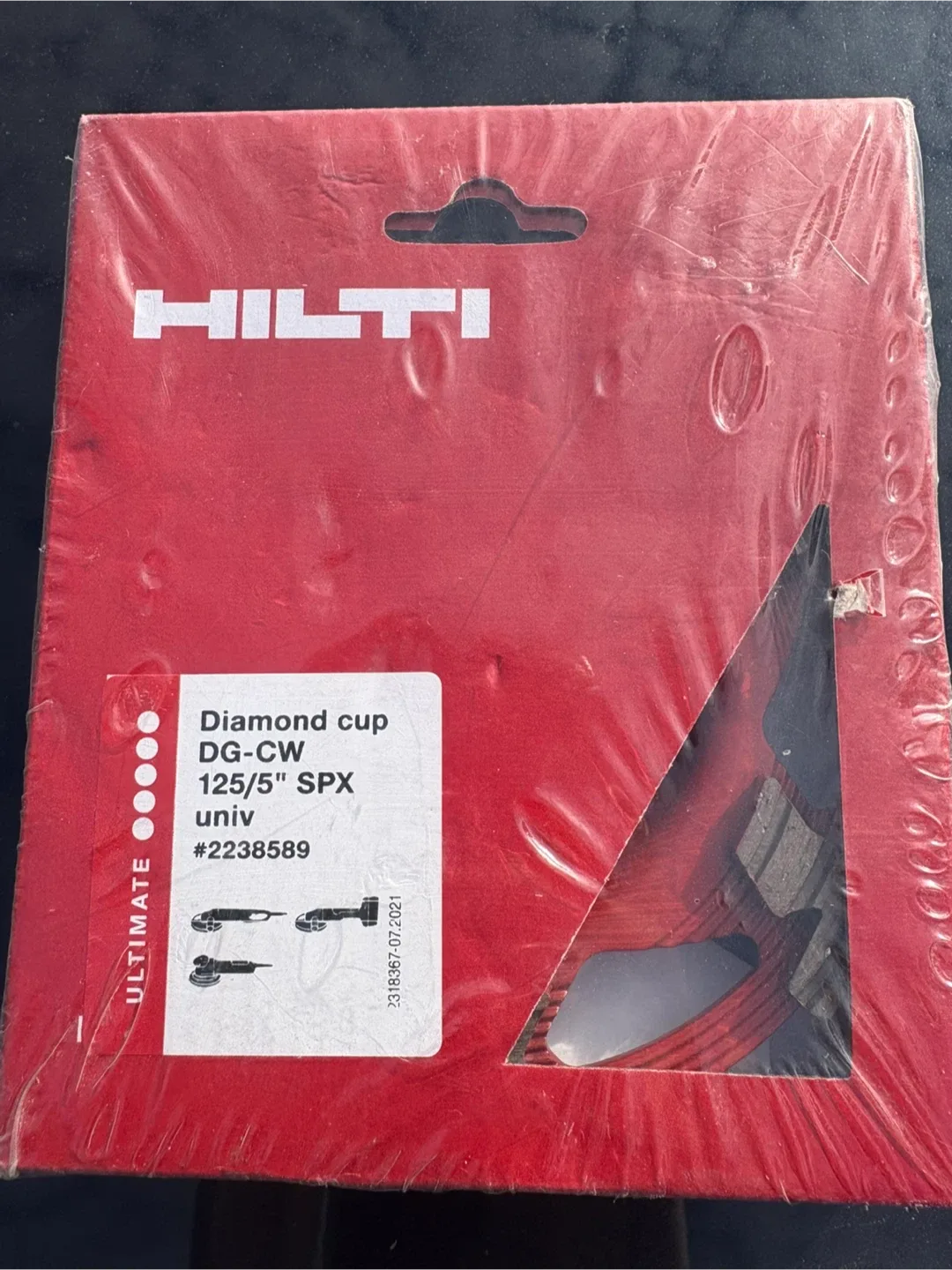 Hilti Diamond Cup DG-CW 125/5" SPX univ #2238589 thumbnail