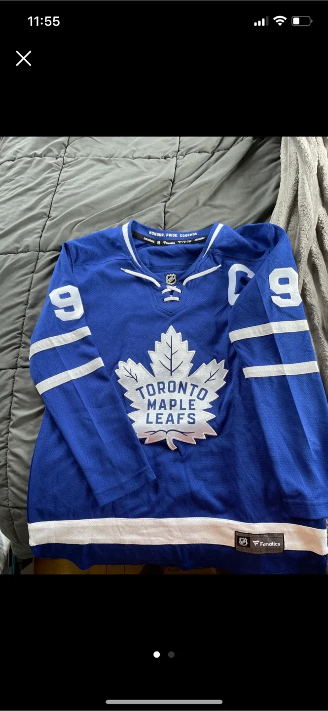 Toronto Maple Leafs Tavares #91 Jersey women small thumbnail