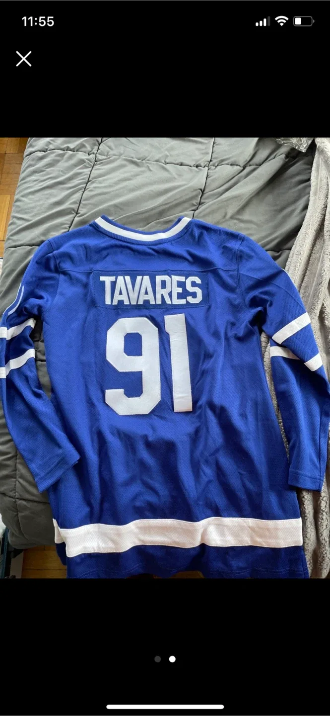 Toronto Maple Leafs Tavares #91 Jersey women small image indicator(2)