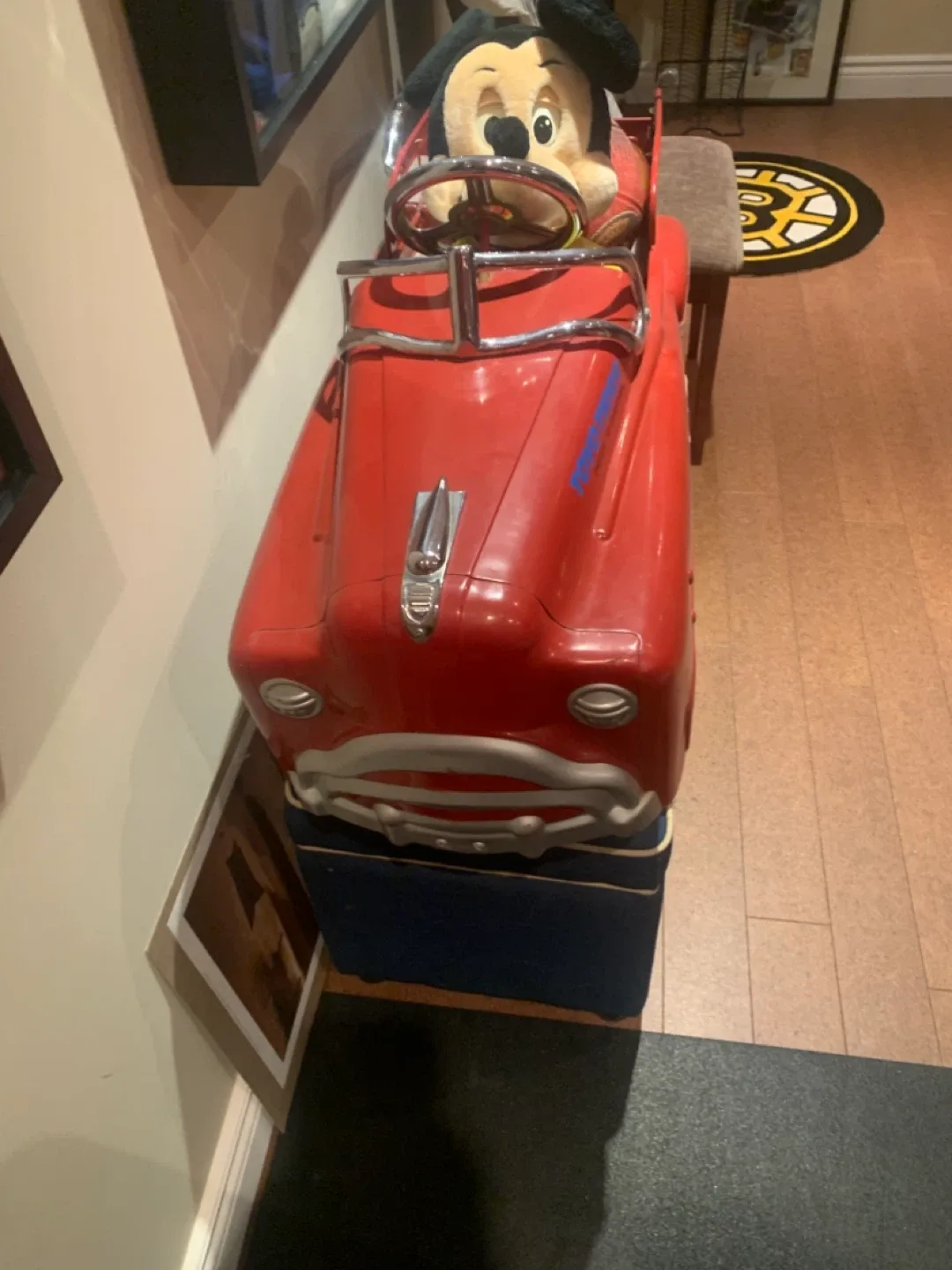 Vintage Red Toyo Pedal Car Ride-On image indicator(2)