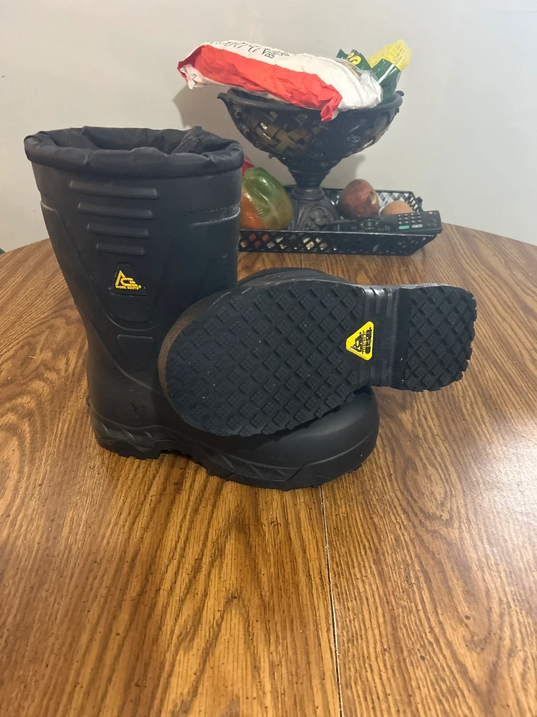 Servus Black Work Boots