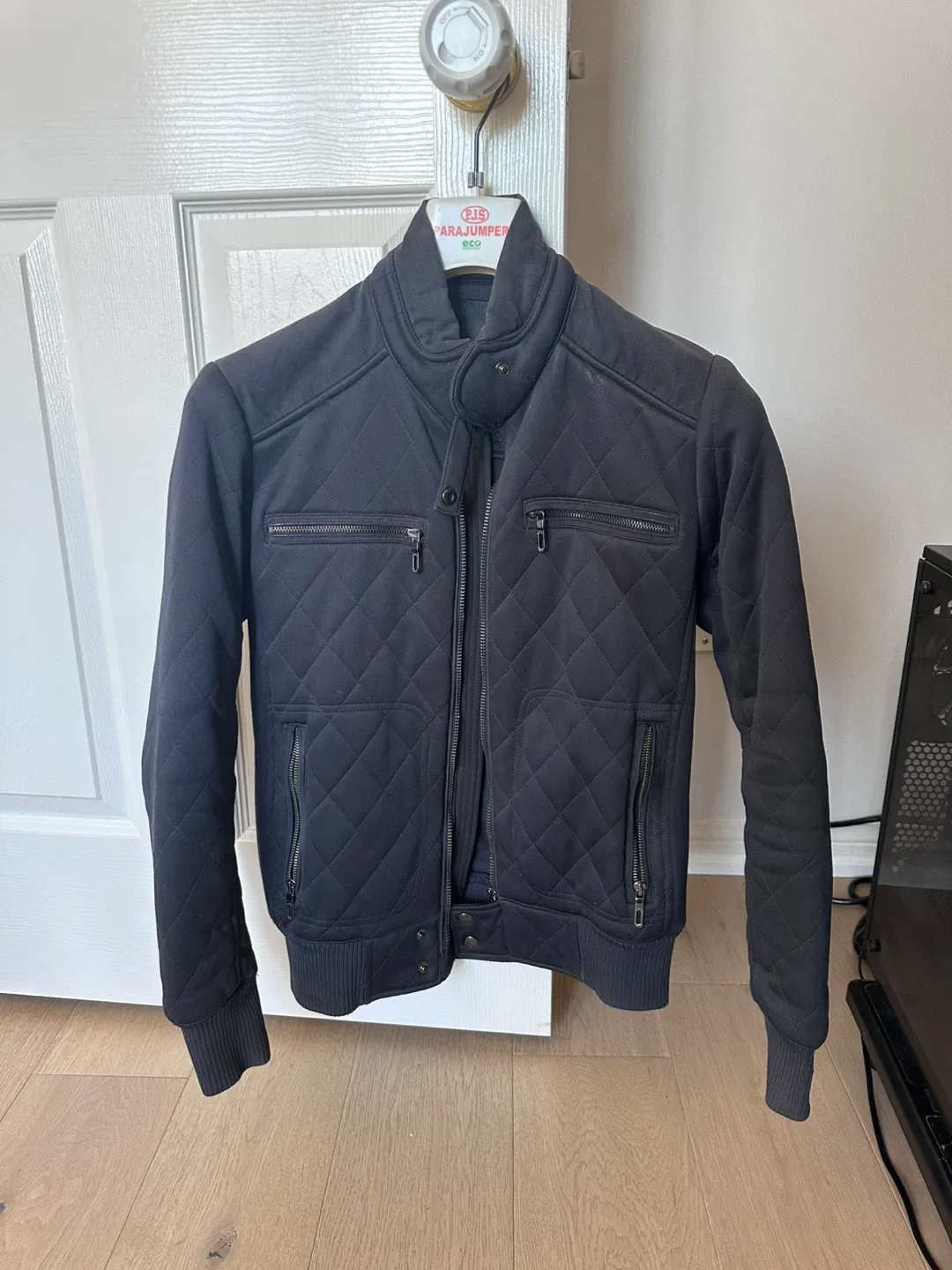 Zara moto jacket - sz small thumbnail