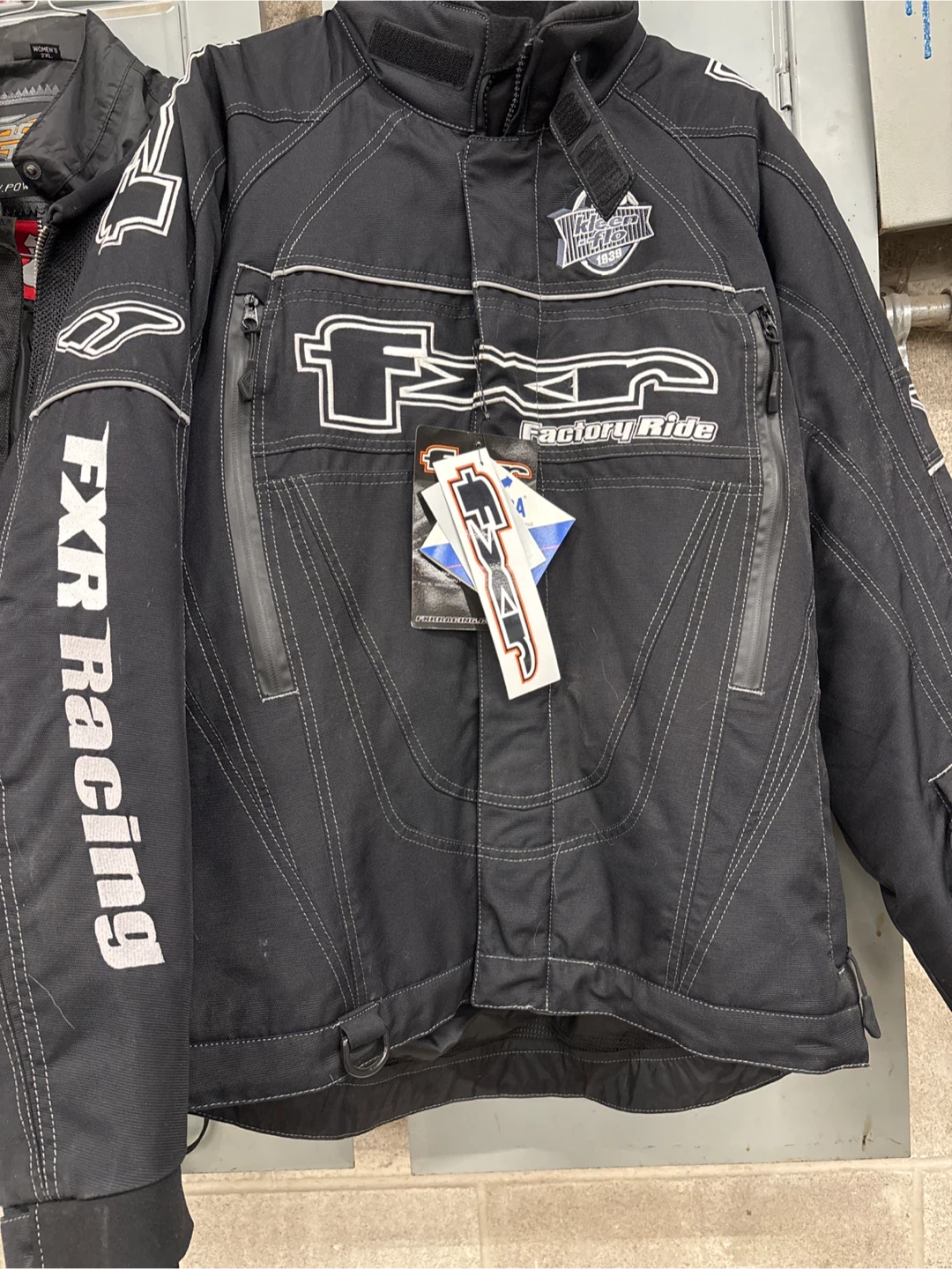 FXR Racing Black Jacket