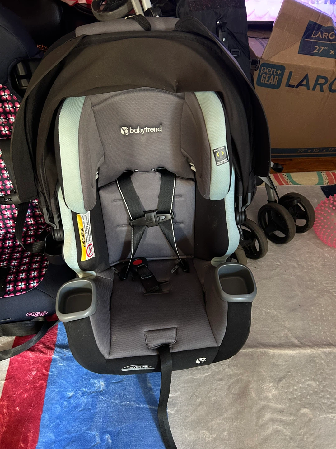 Baby Trend Cover Me 4-in-1 Convertible Car Seat