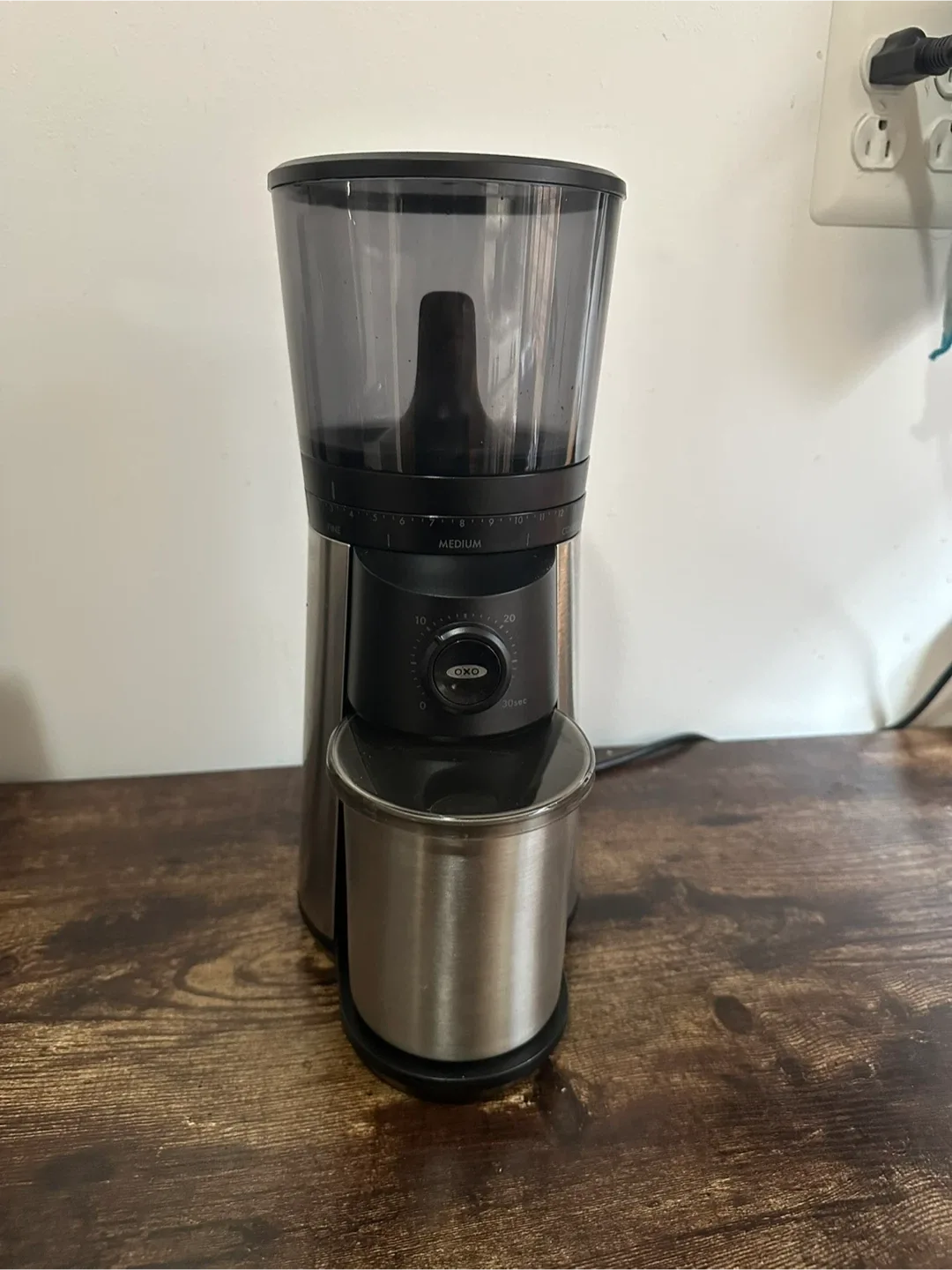 OXO Brew Conical Burr Coffee Grinder image indicator(3)