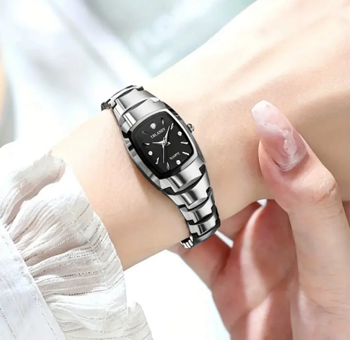 Irlandy Quartz Watch - Silvery 1 thumbnail