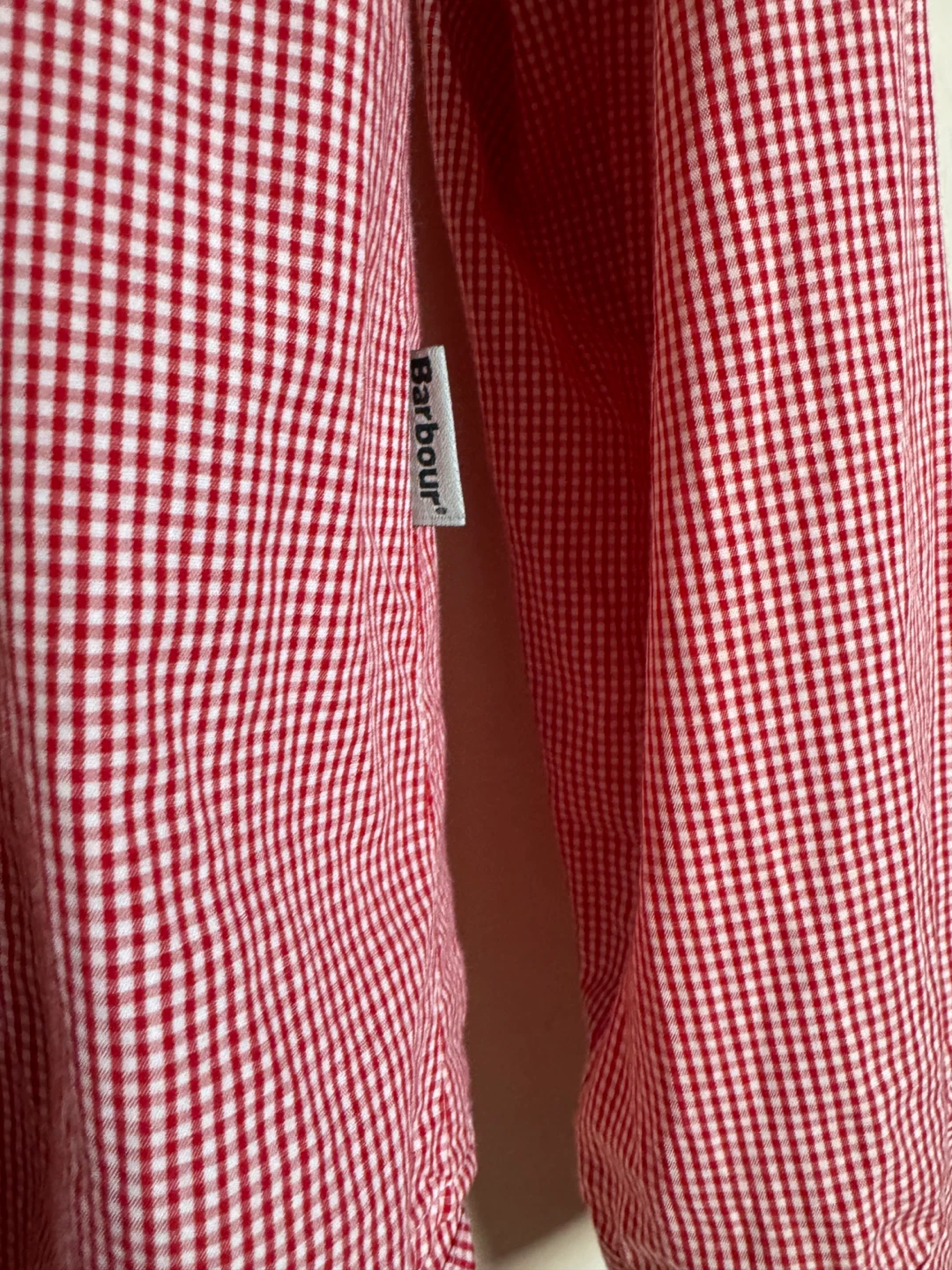 Barbour Ladies Shirt XL Red Gingham - photo 5