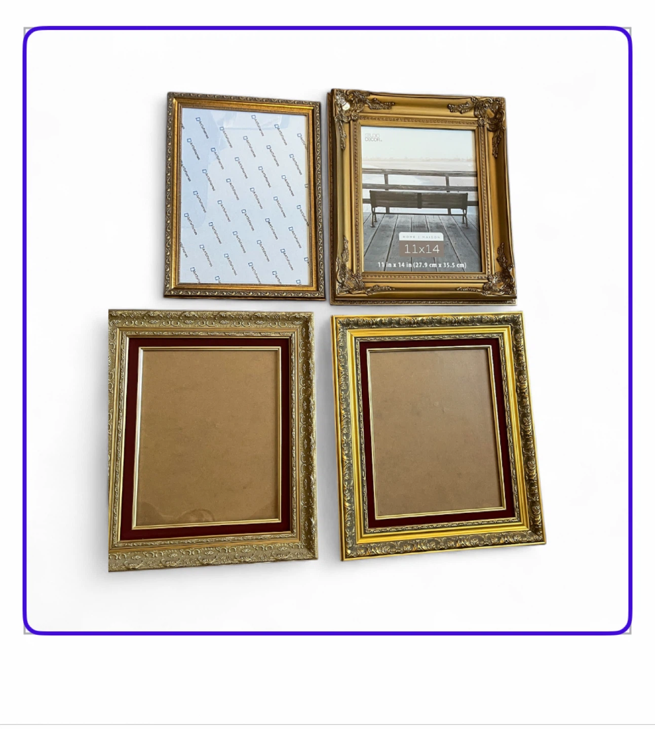 Studio Decor 11x14 Picture Frames - Set of 4
