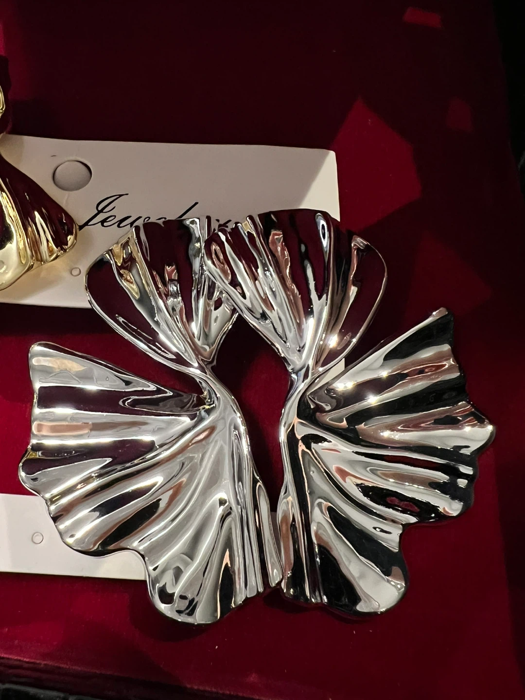 Jewelista Silver Tone Earrings