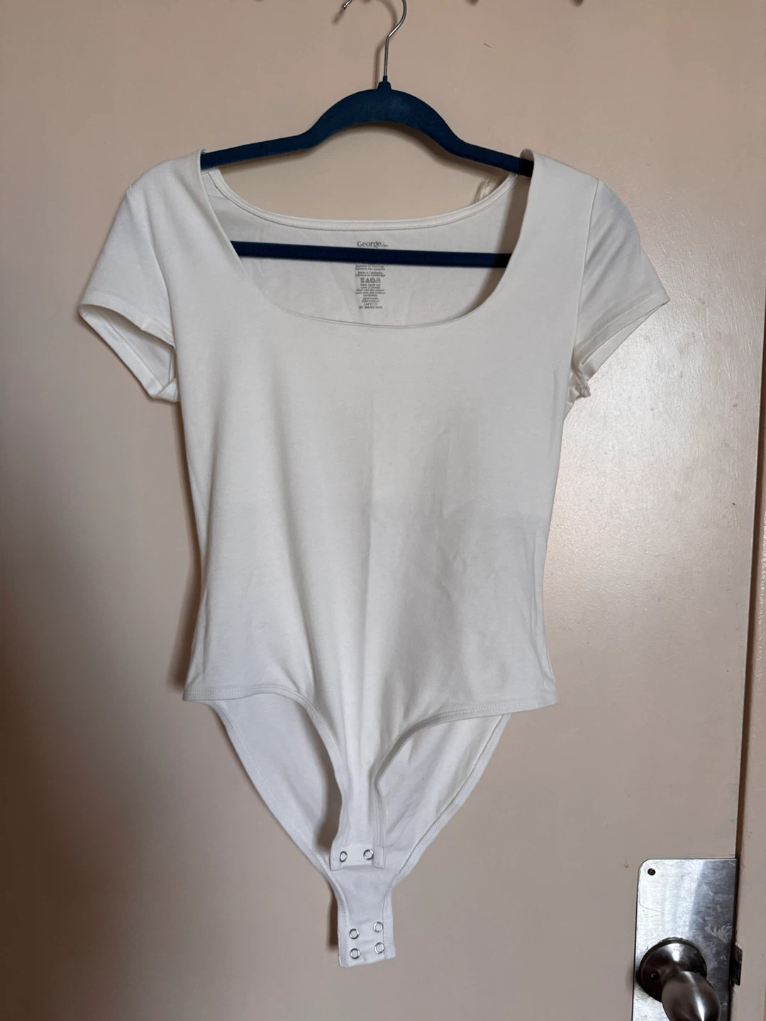 George White Bodysuit - Size M