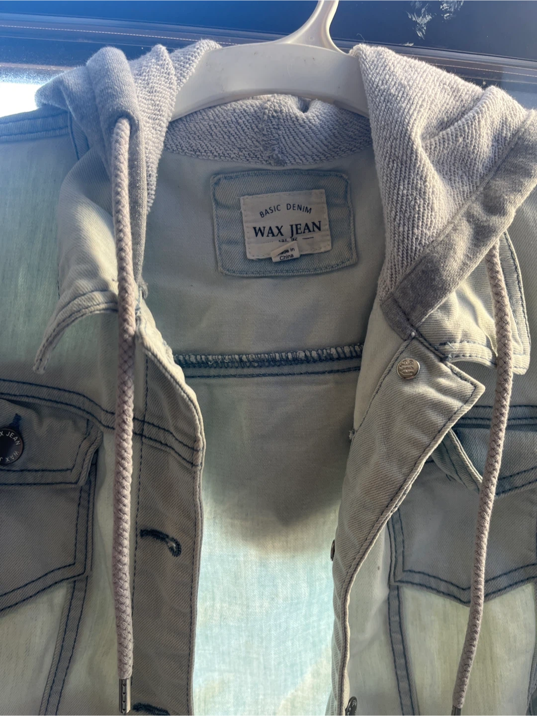 Wax Jean Basic Denim Jacket