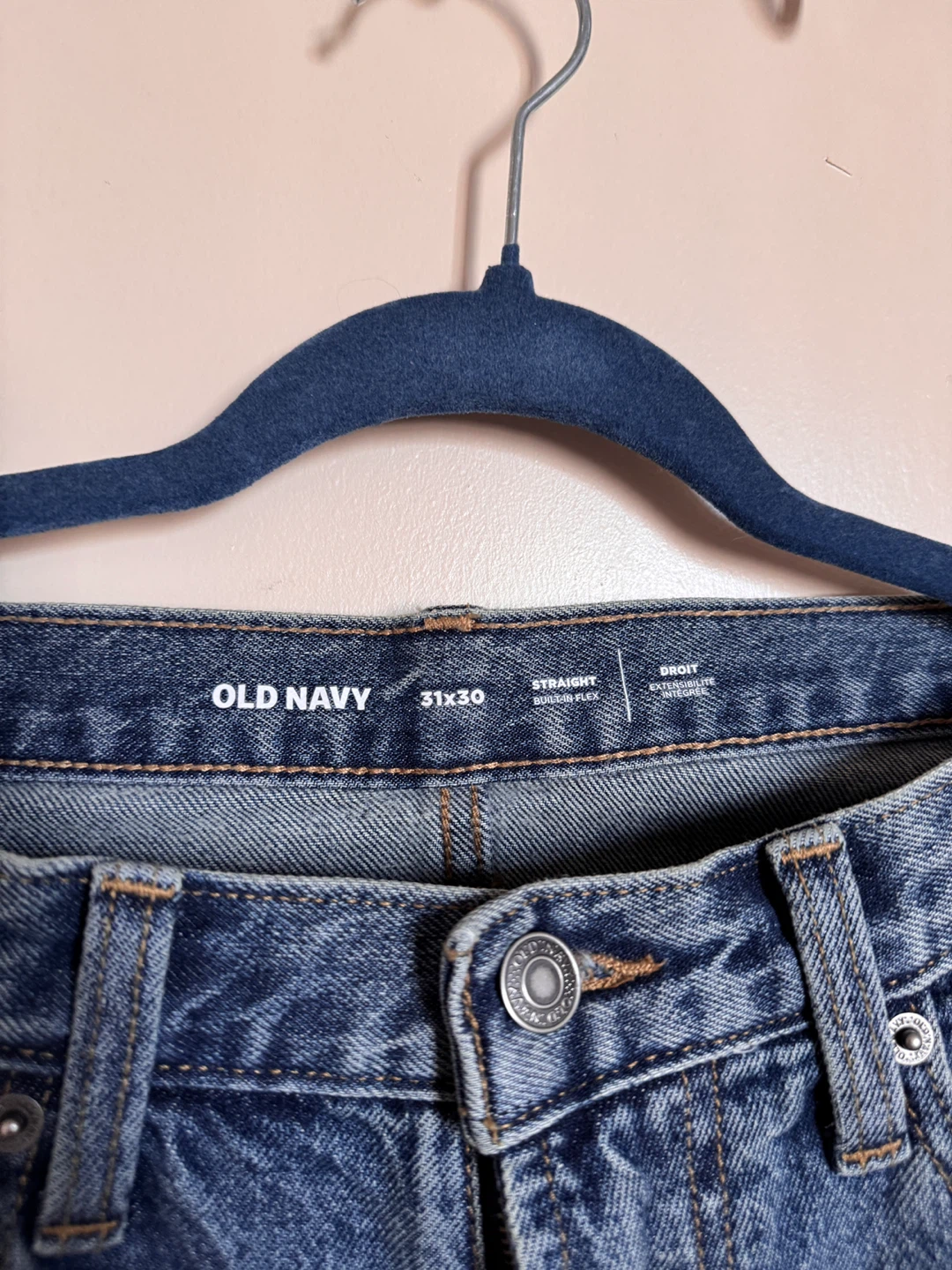 Old Navy Straight Denim Flex Jeans 31x30 - photo 2