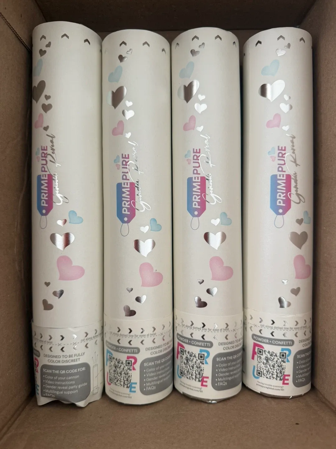 Gender Reveal Confetti Poppers thumbnail