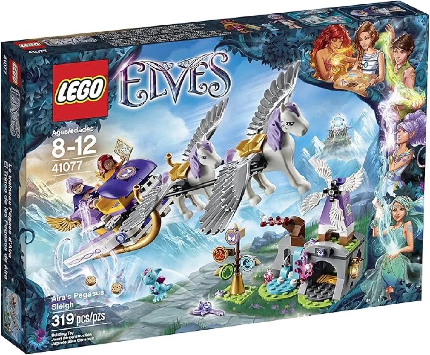 LEGO Elves Aira's Pegasus Sleigh 41077 (8-12)