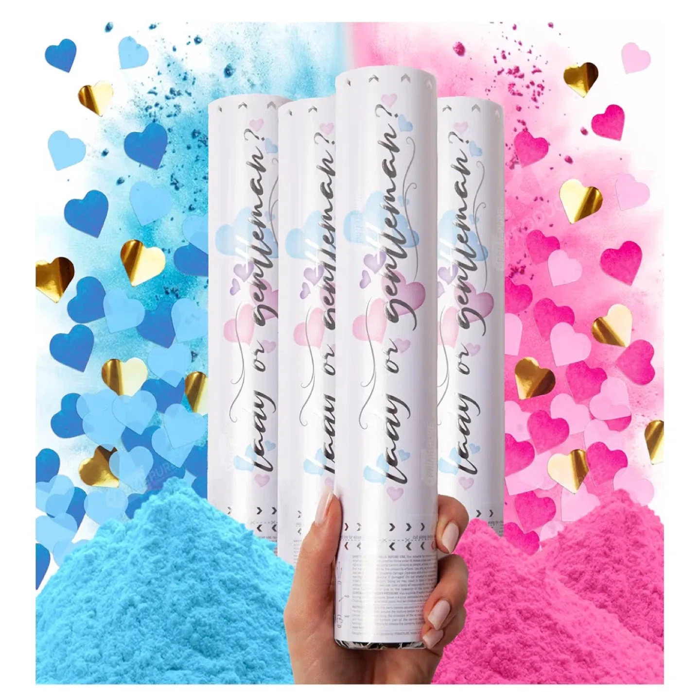 Gender Reveal Confetti Poppers image indicator(3)