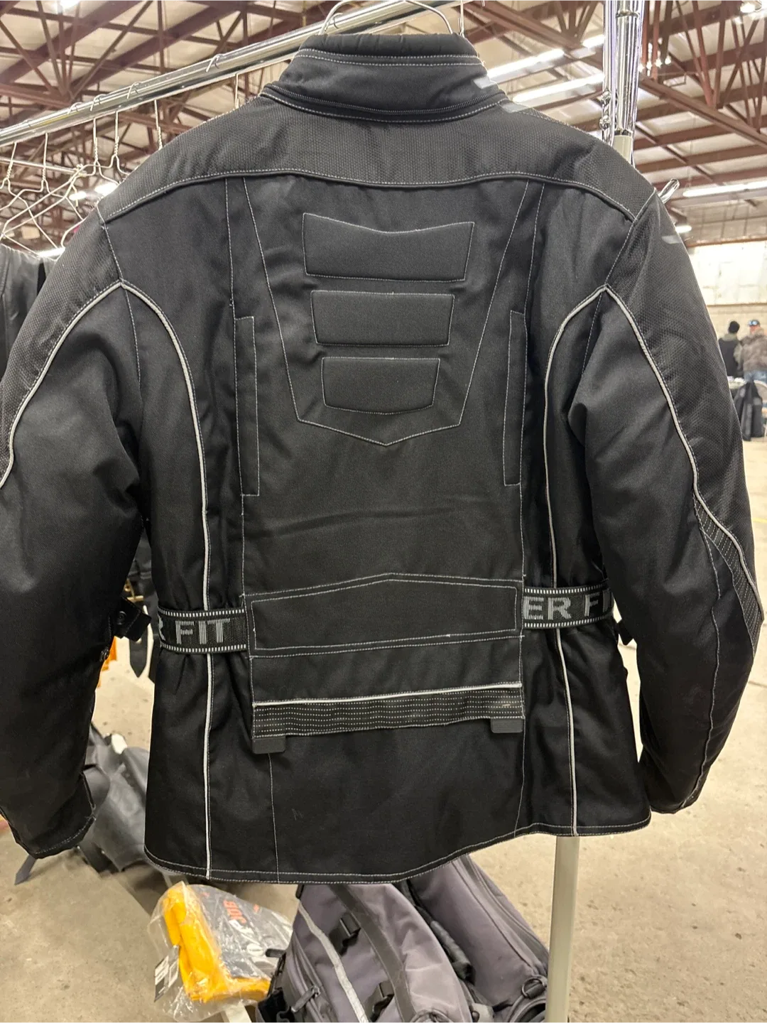 Leatherfit Black Motorcycle Jacket image indicator(2)