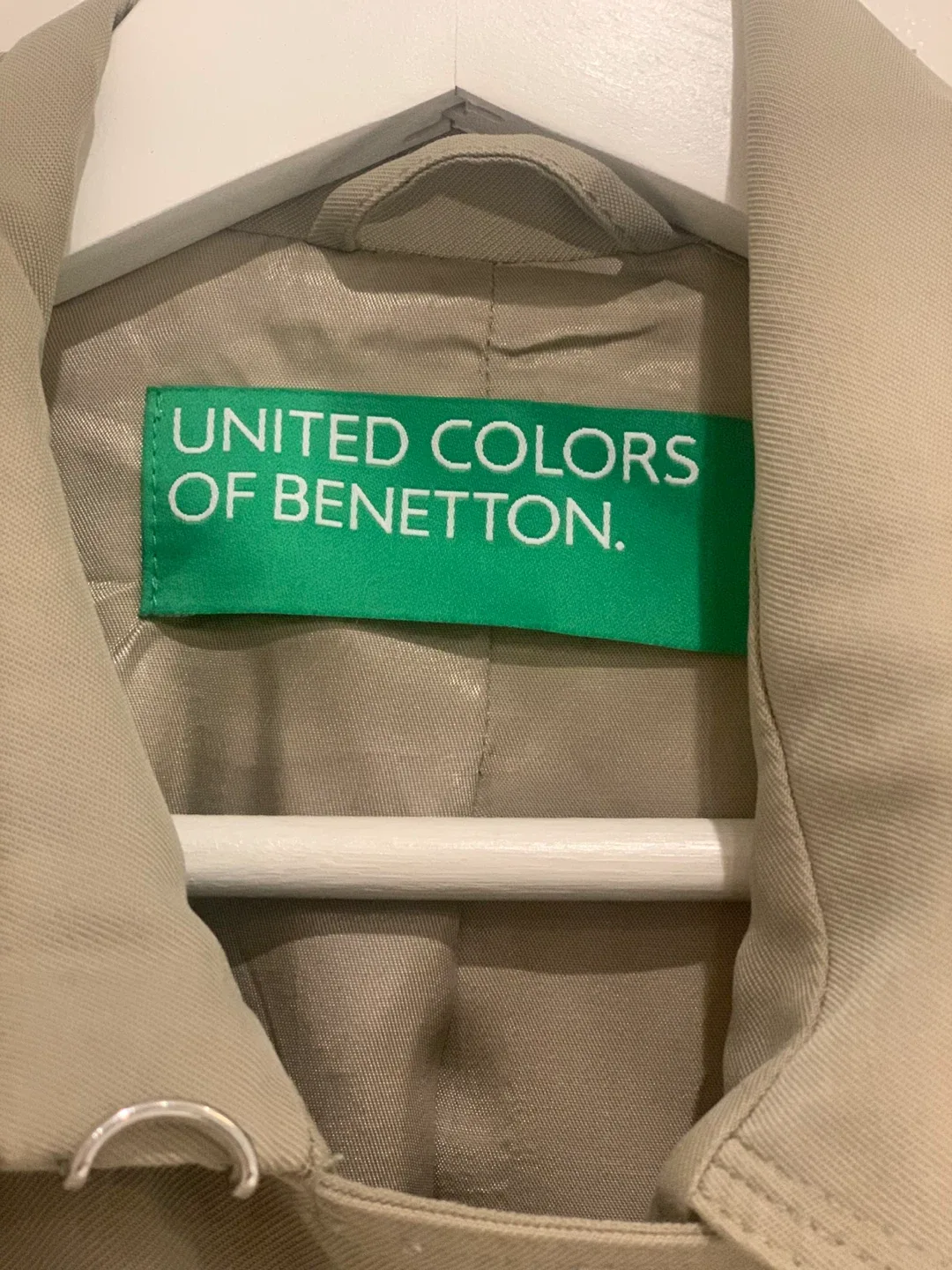 United Colors of Benetton Trench Coat - Size S image indicator(4)