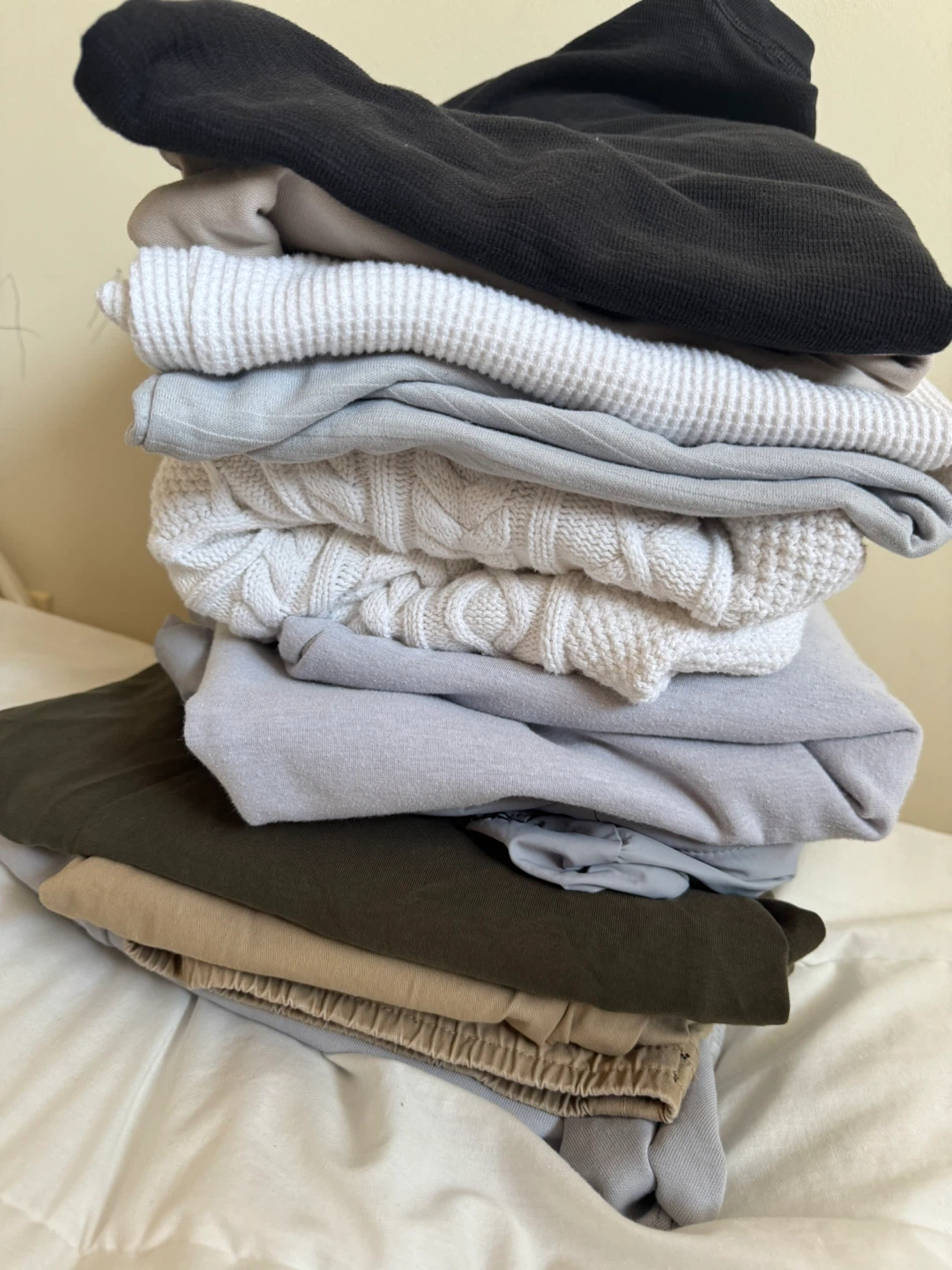 Assorted clothing items