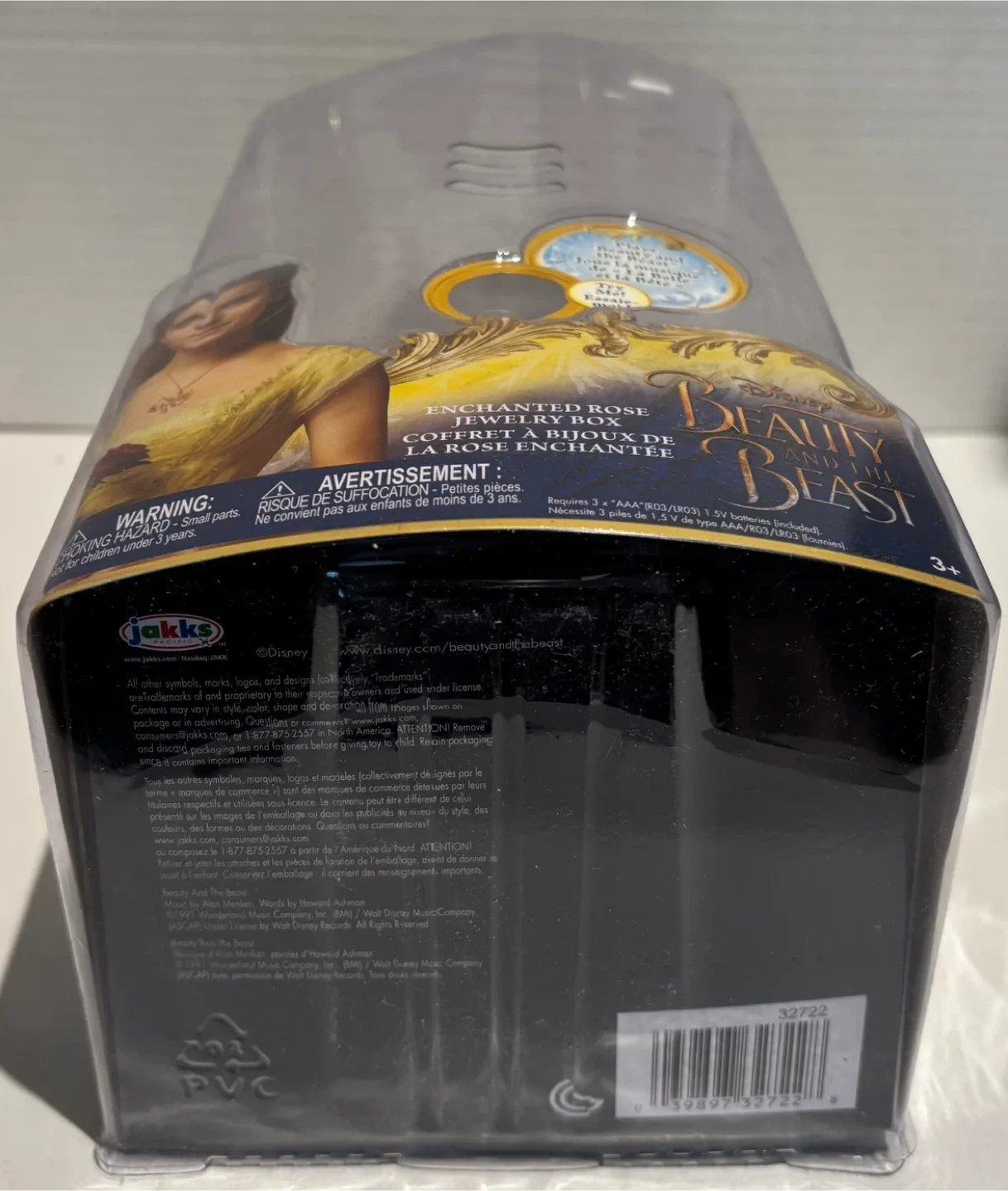 Disney Beauty and the Beast Enchanted Rose Jewelry Box image indicator(2)