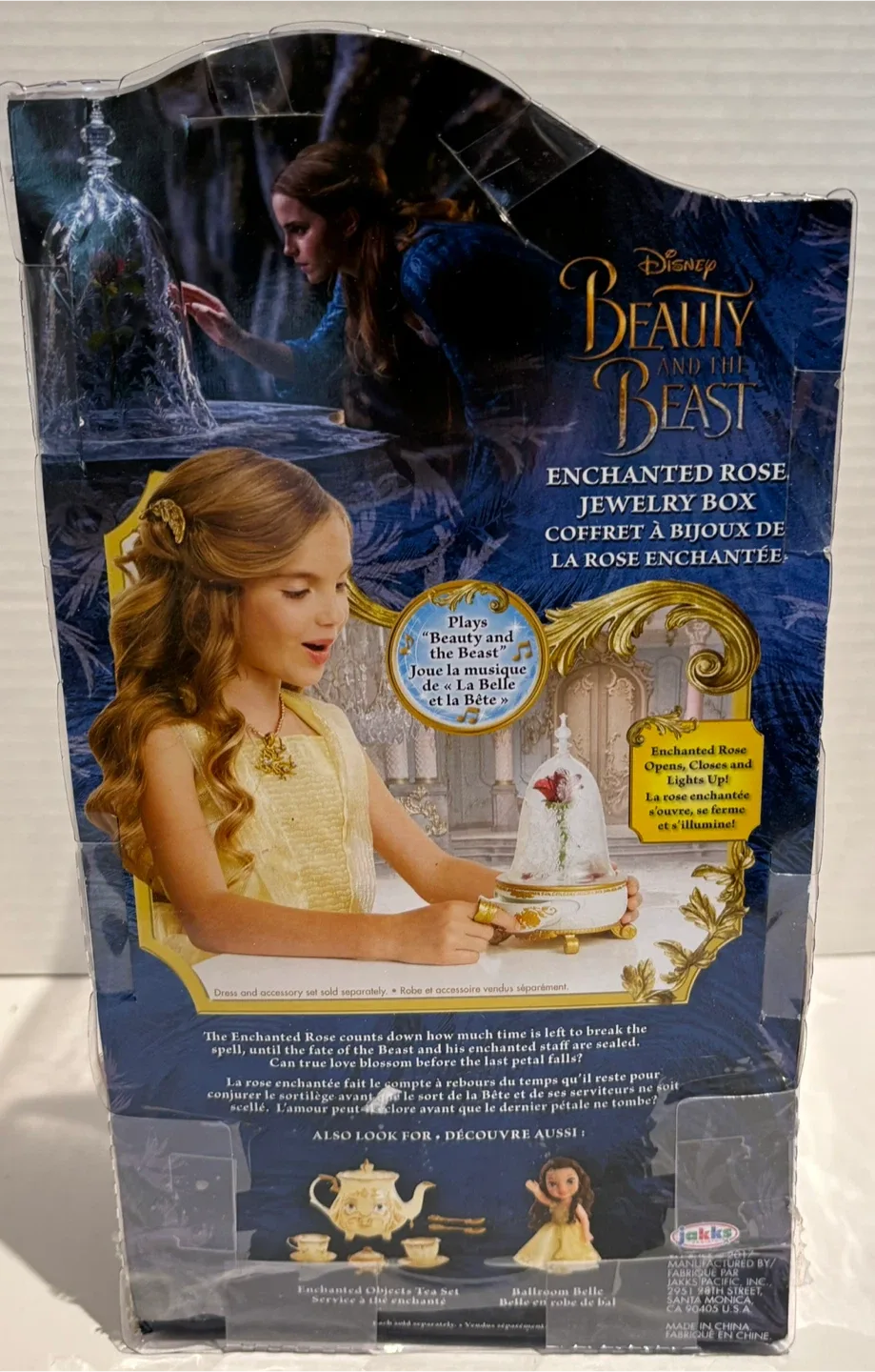 Disney Beauty and the Beast Enchanted Rose Jewelry Box image indicator(3)