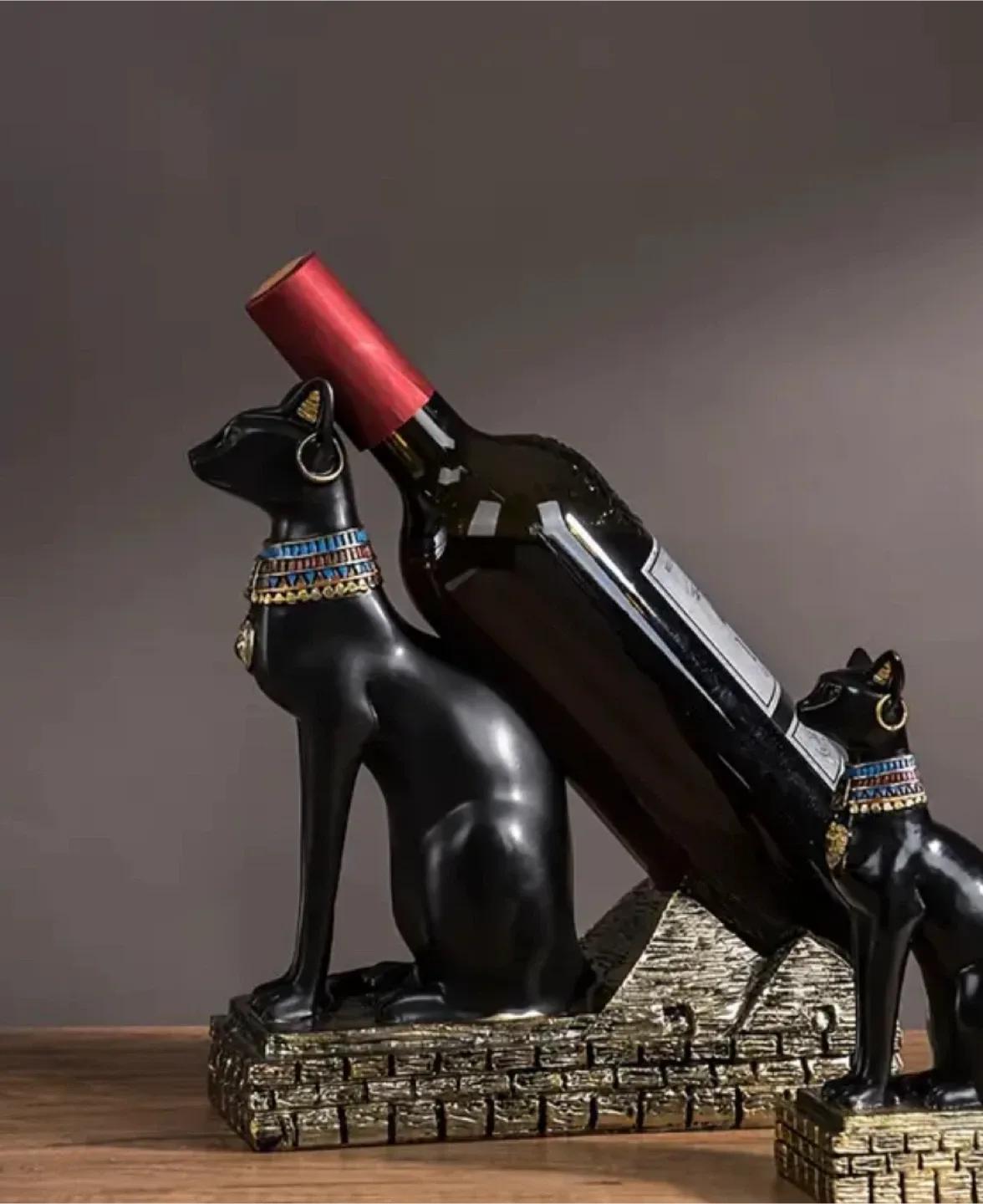 Egyptian Cat God Best Wine Holder image indicator(3)
