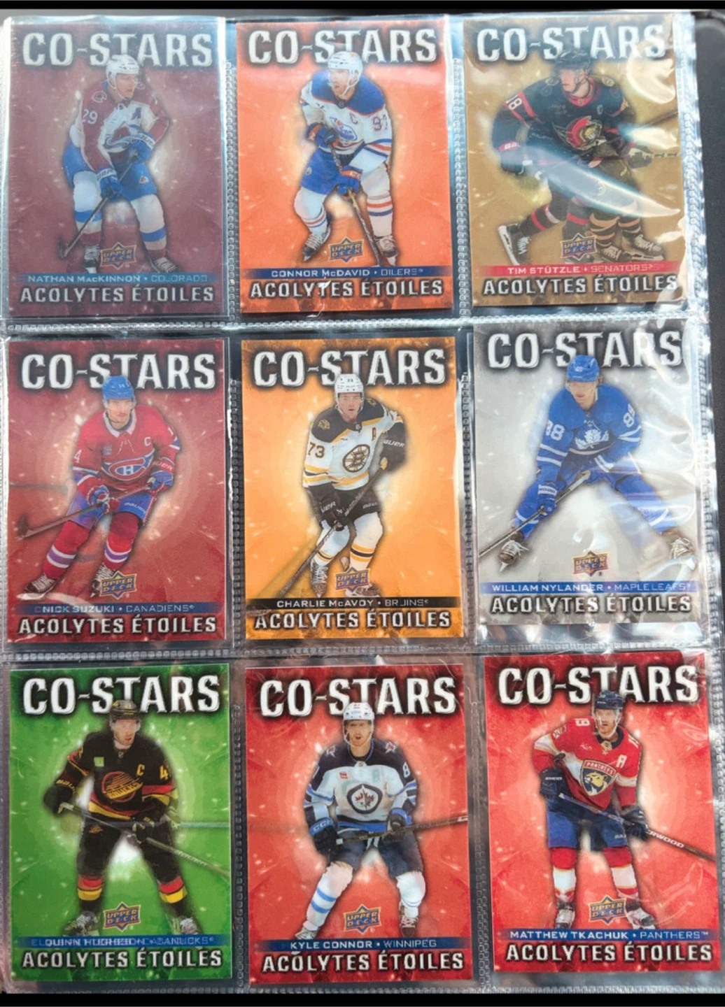 2025-26  CO-STARS 1:9 Insert Set Tim Hortons/Upper Deck - photo 2