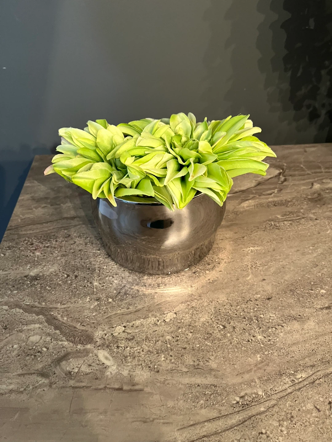 Artificial Green Floral Arrangement