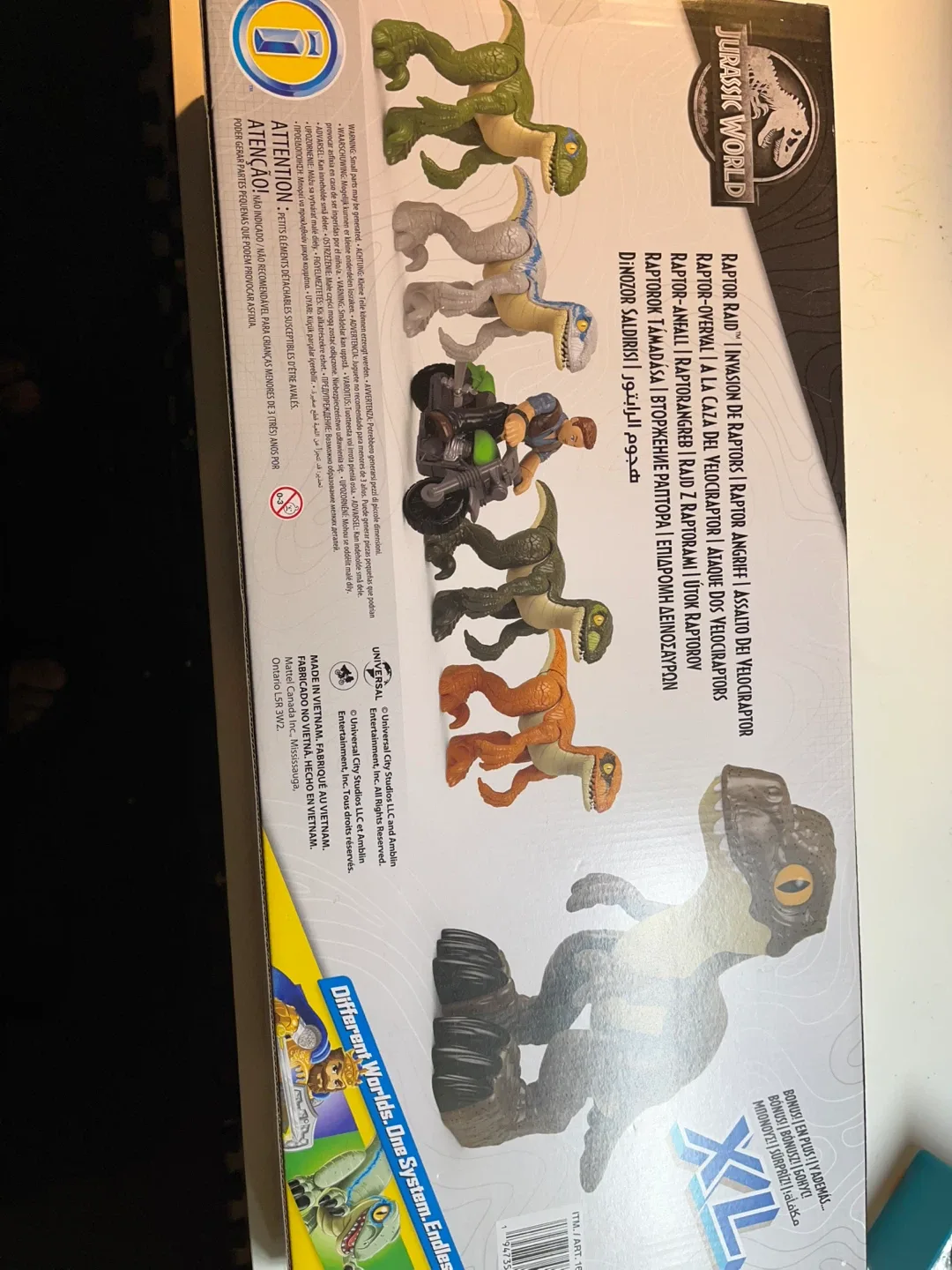 Imaginext Jurassic World Raptor Raid Playset (New) image indicator(2)