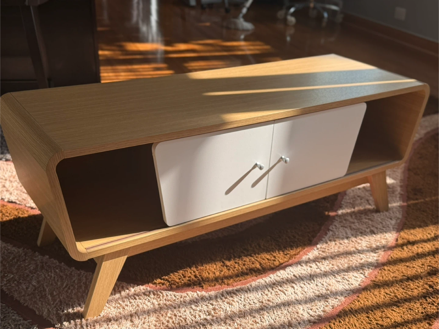 TV Stand with White Doors - photo 3