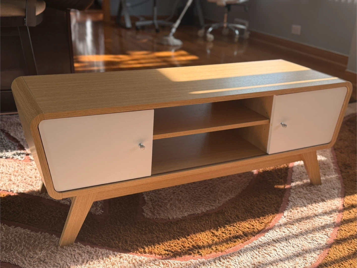 TV Stand with White Doors - photo 2