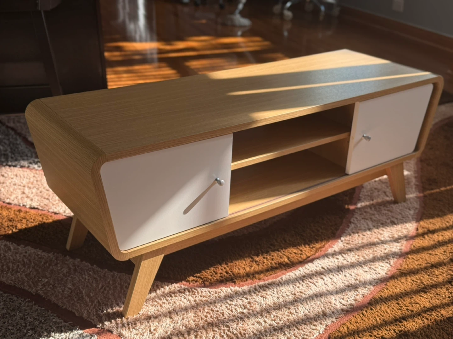 TV Stand with White Doors - photo 4