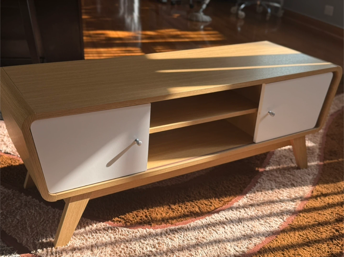 TV Stand with White Doors - photo 5