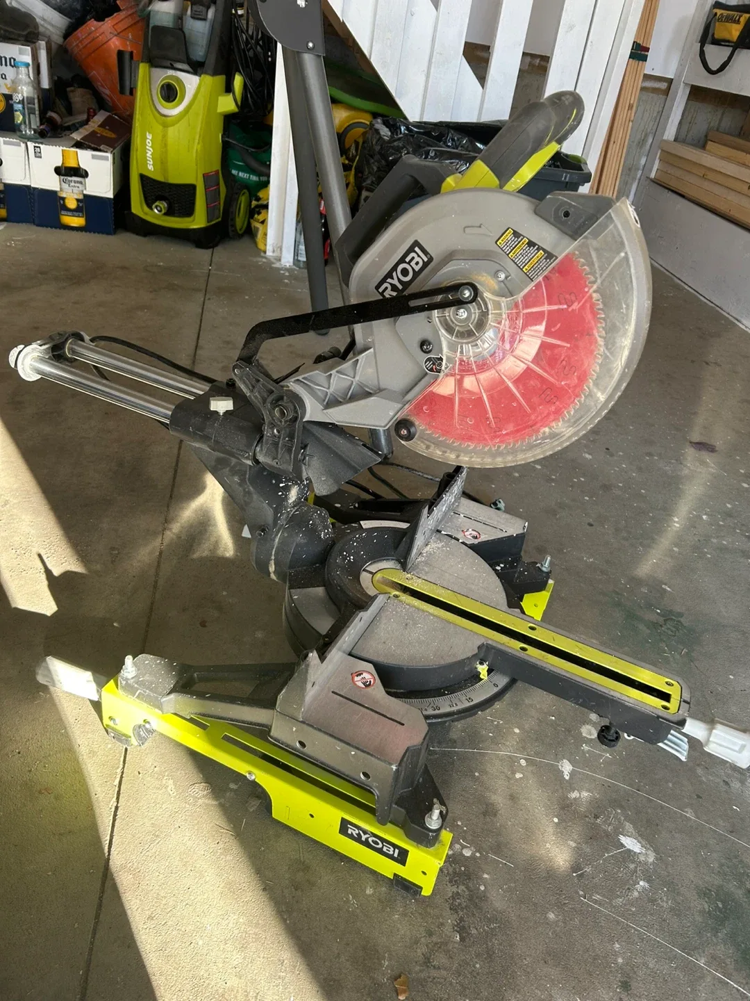 Ryobi Miter Saw with Stand image indicator(4)