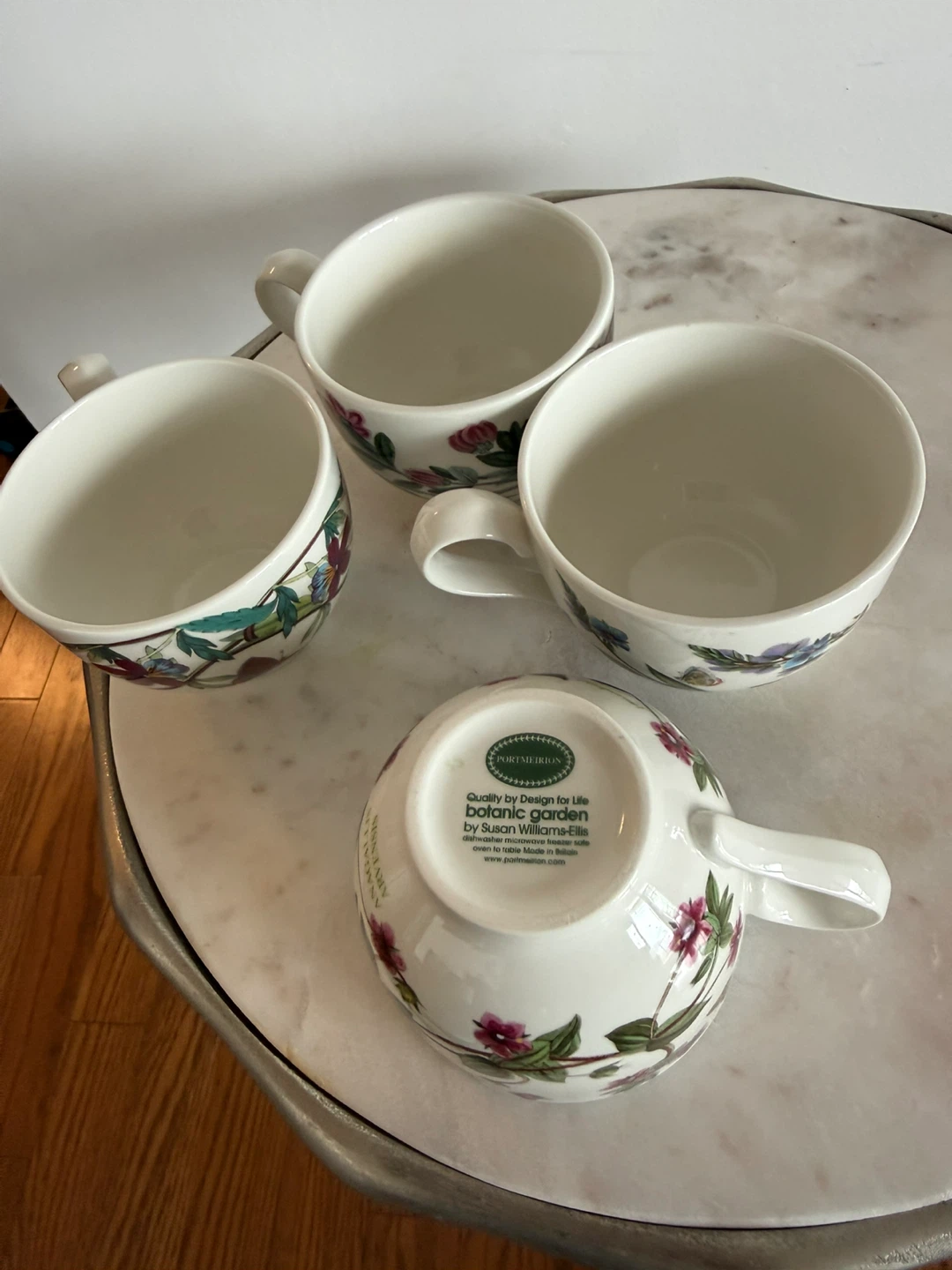 Portmeirion Botanic Garden Saucer & Tea Cups - photo 2