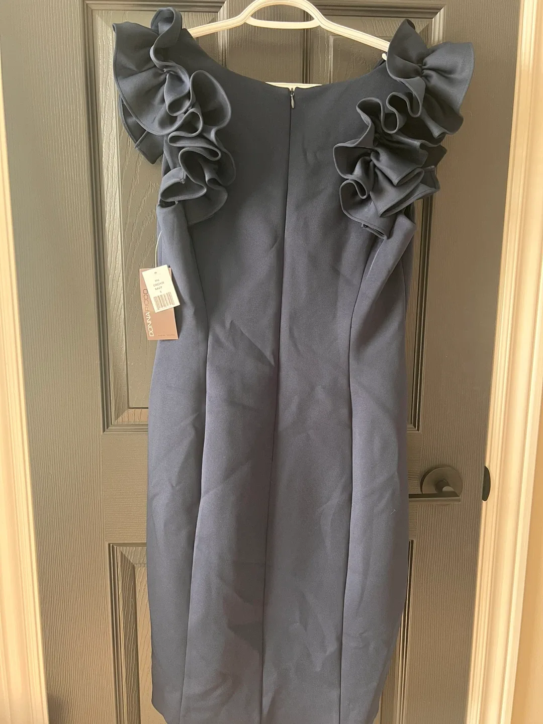 Donna Ricco New York Navy Dress - Size 6 image indicator(2)