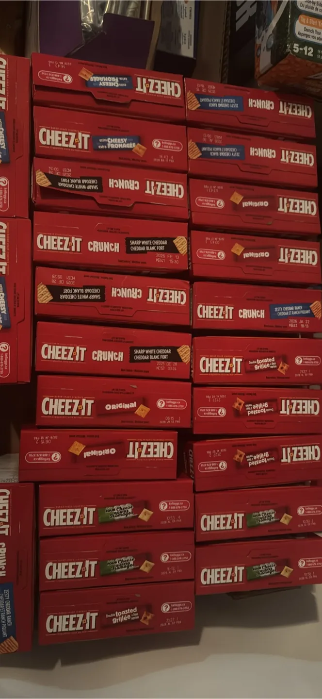 Cheez-It Crackers Variety Pack