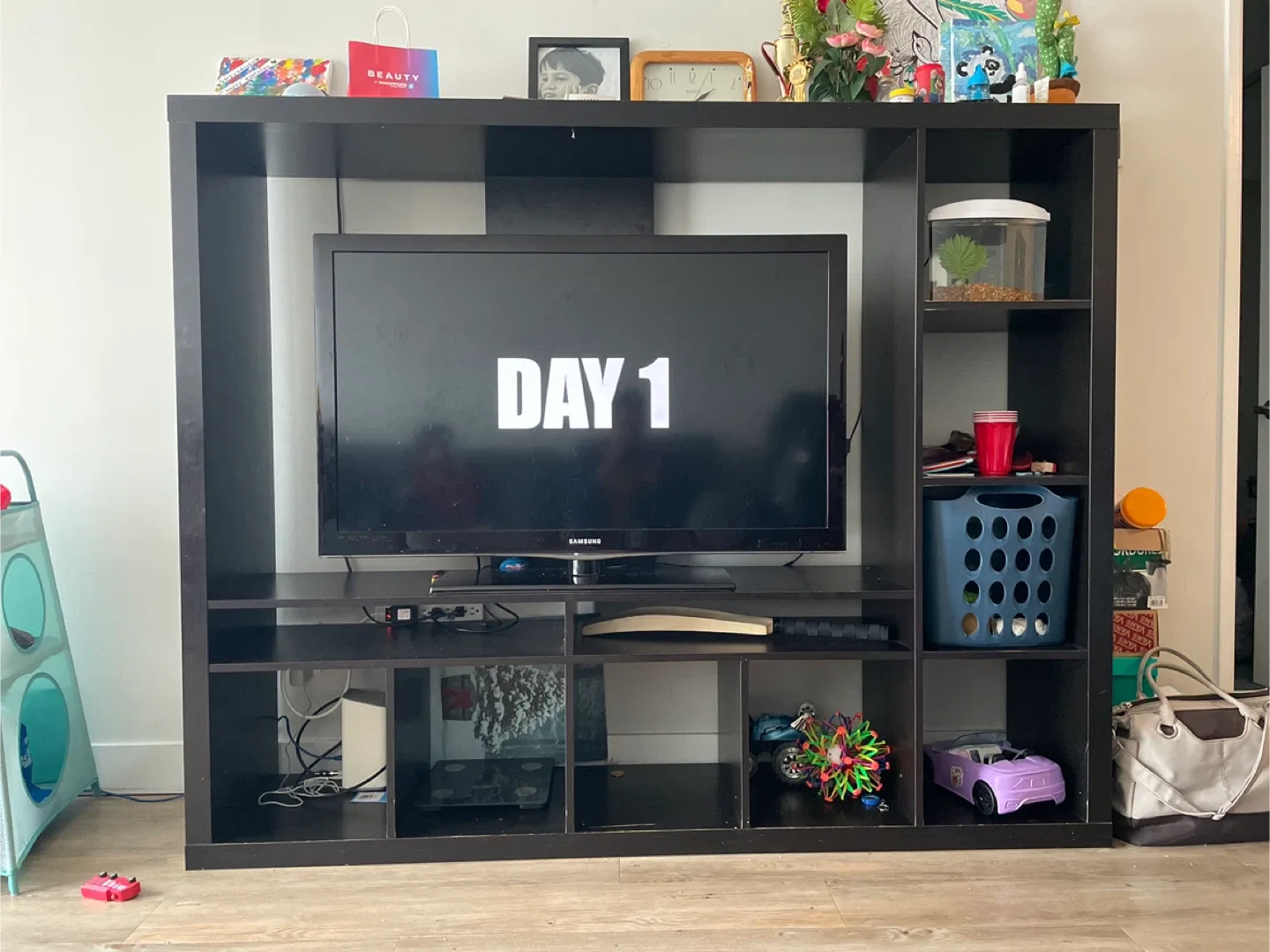 IKEA Kallax Shelf Unit - Dark Brown thumbnail