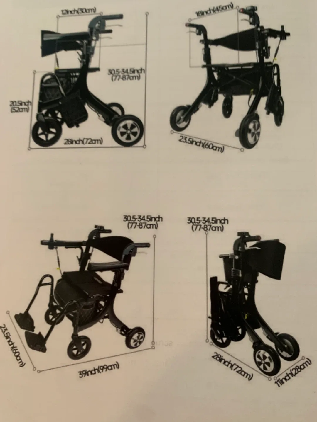 Upwalker Upright Walker/ electric chair image indicator(3)