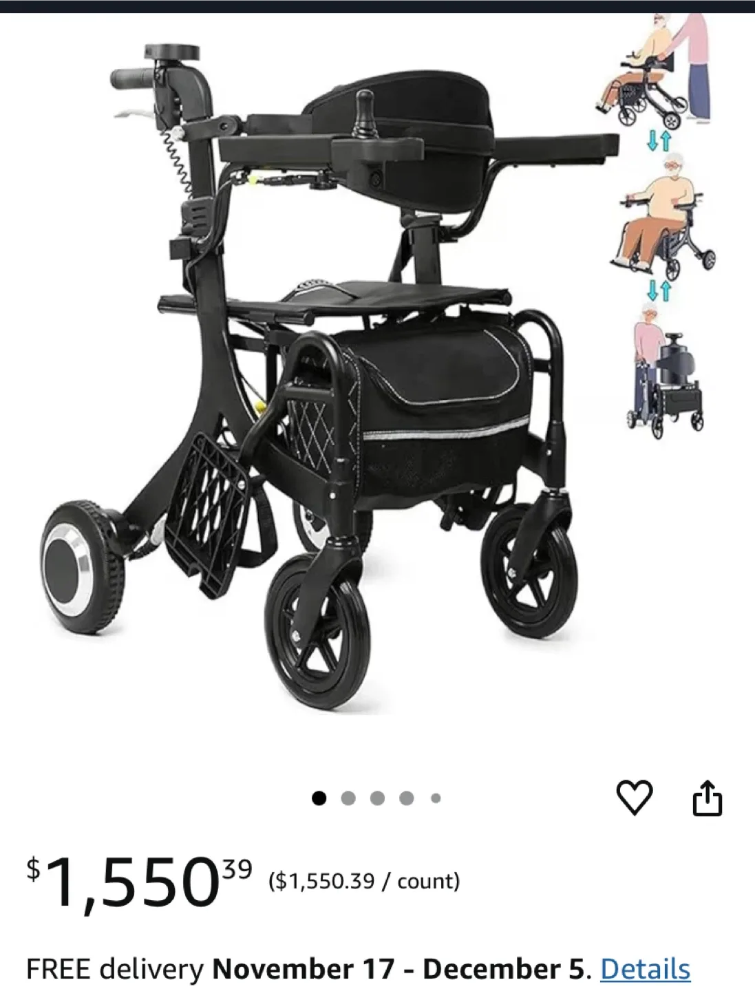 Upwalker Upright Walker/ electric chair image indicator(4)