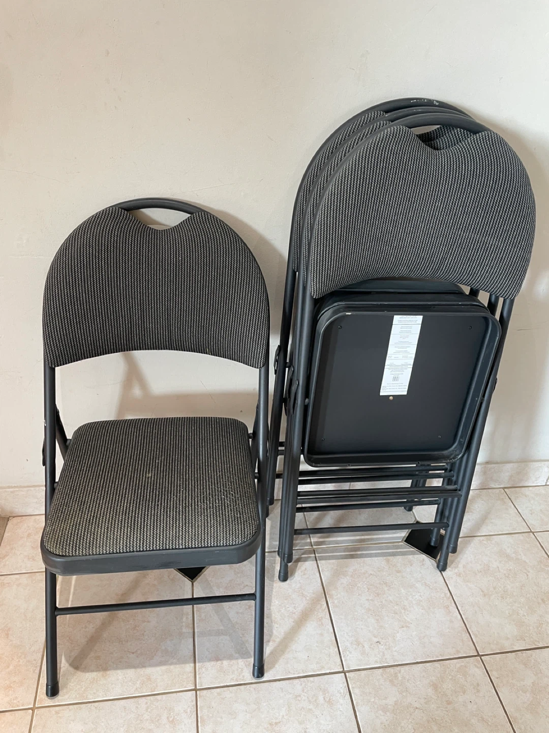 Folding Chairs - Set of 4