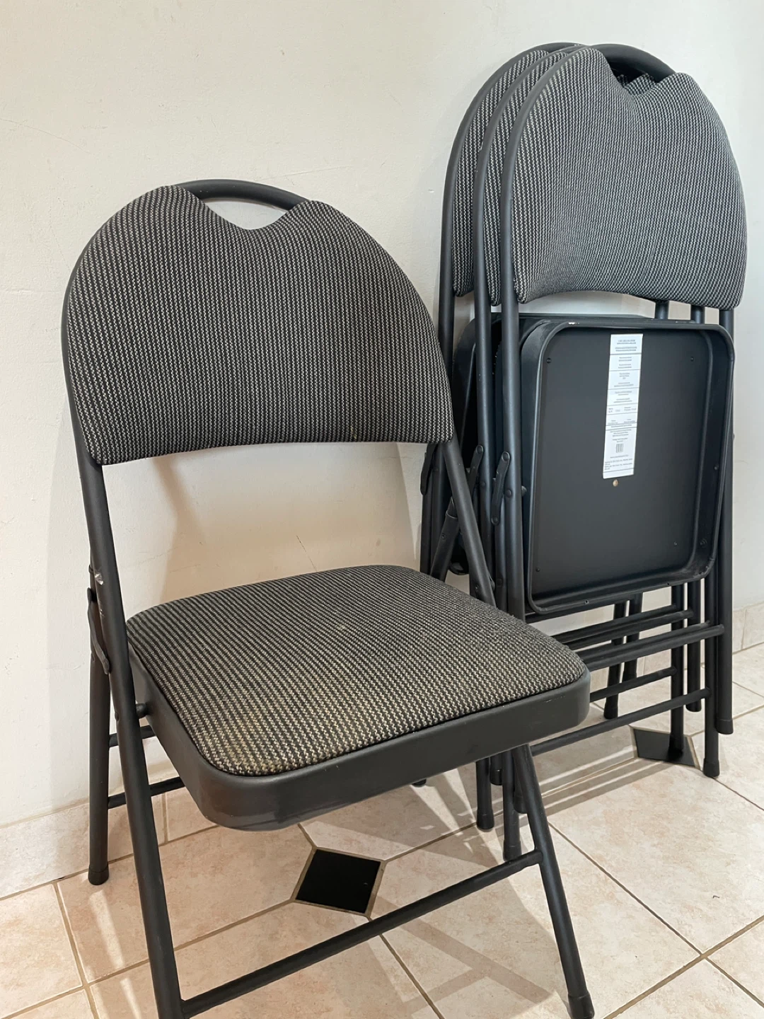 Folding Chairs - Set of 4 - photo 2
