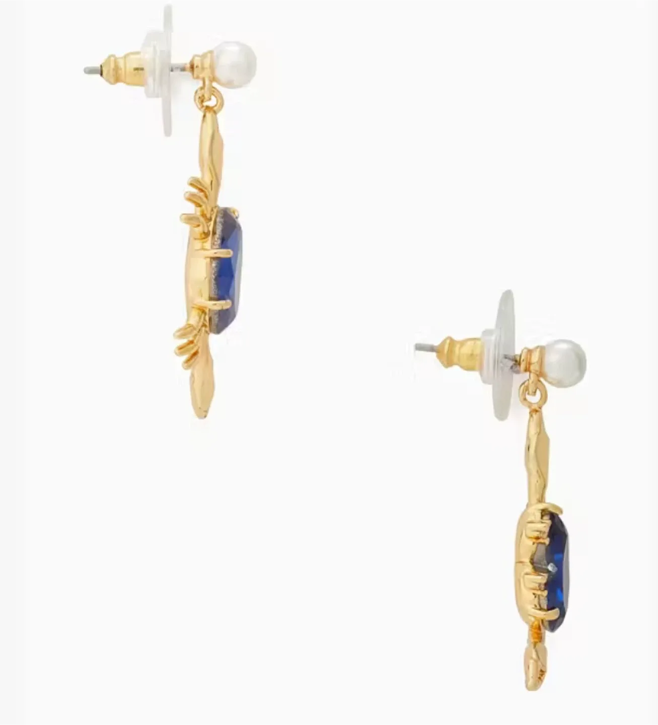 Kate Spade Crab Pendant Necklace & Earrings Set image indicator(8)