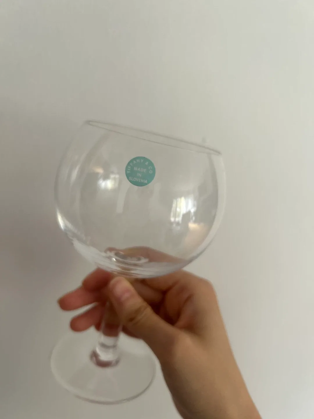 Tiffany & Co. Balloon Wine Glass