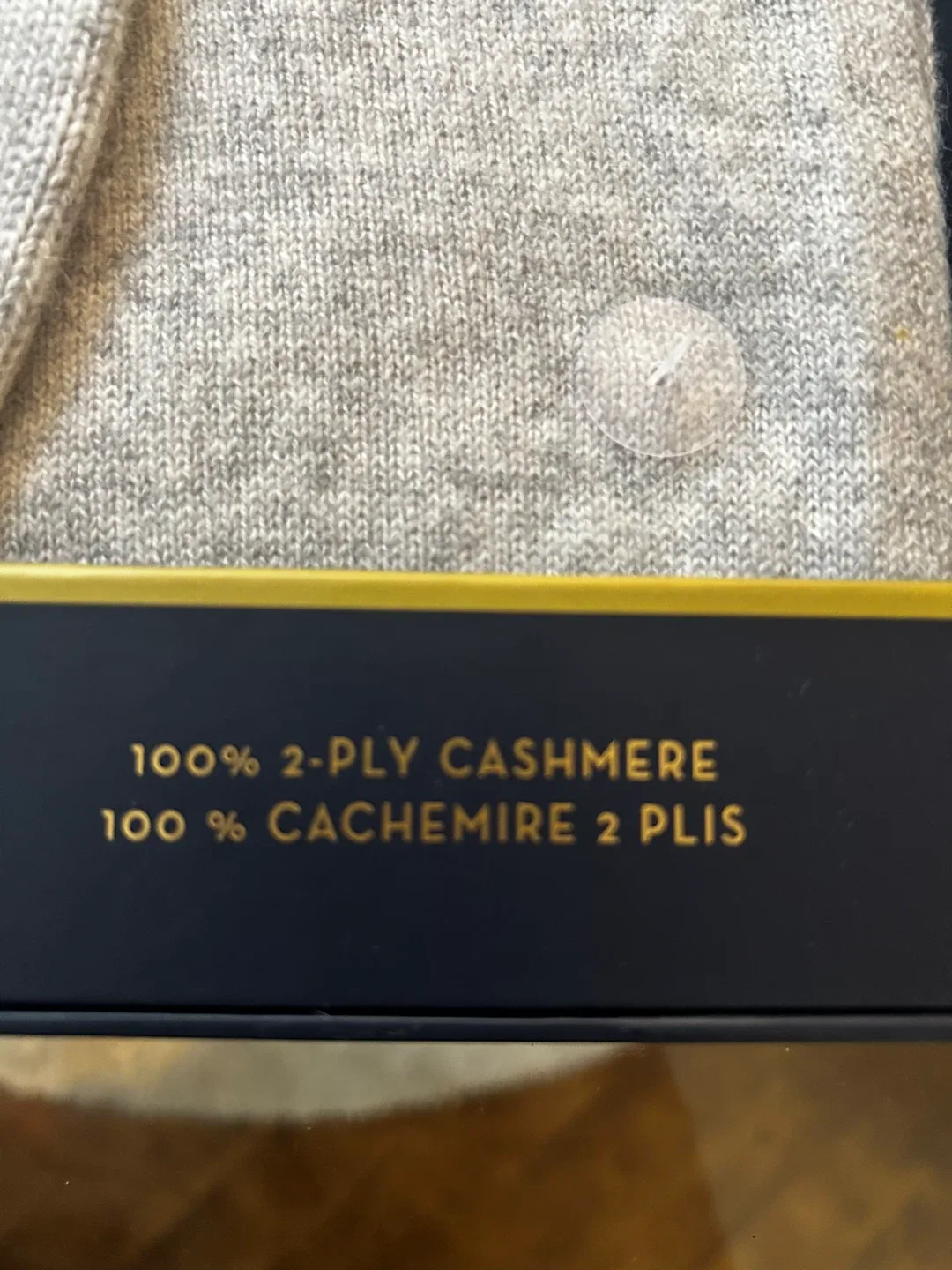 Rachel Roy 100% Cashmere Scarf - New in Box! image indicator(3)