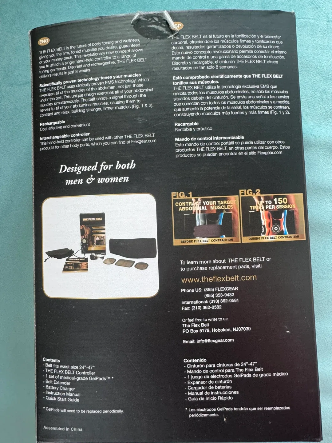 The Flex Belt Abdominal Muscle Toner by BMR image indicator(3)