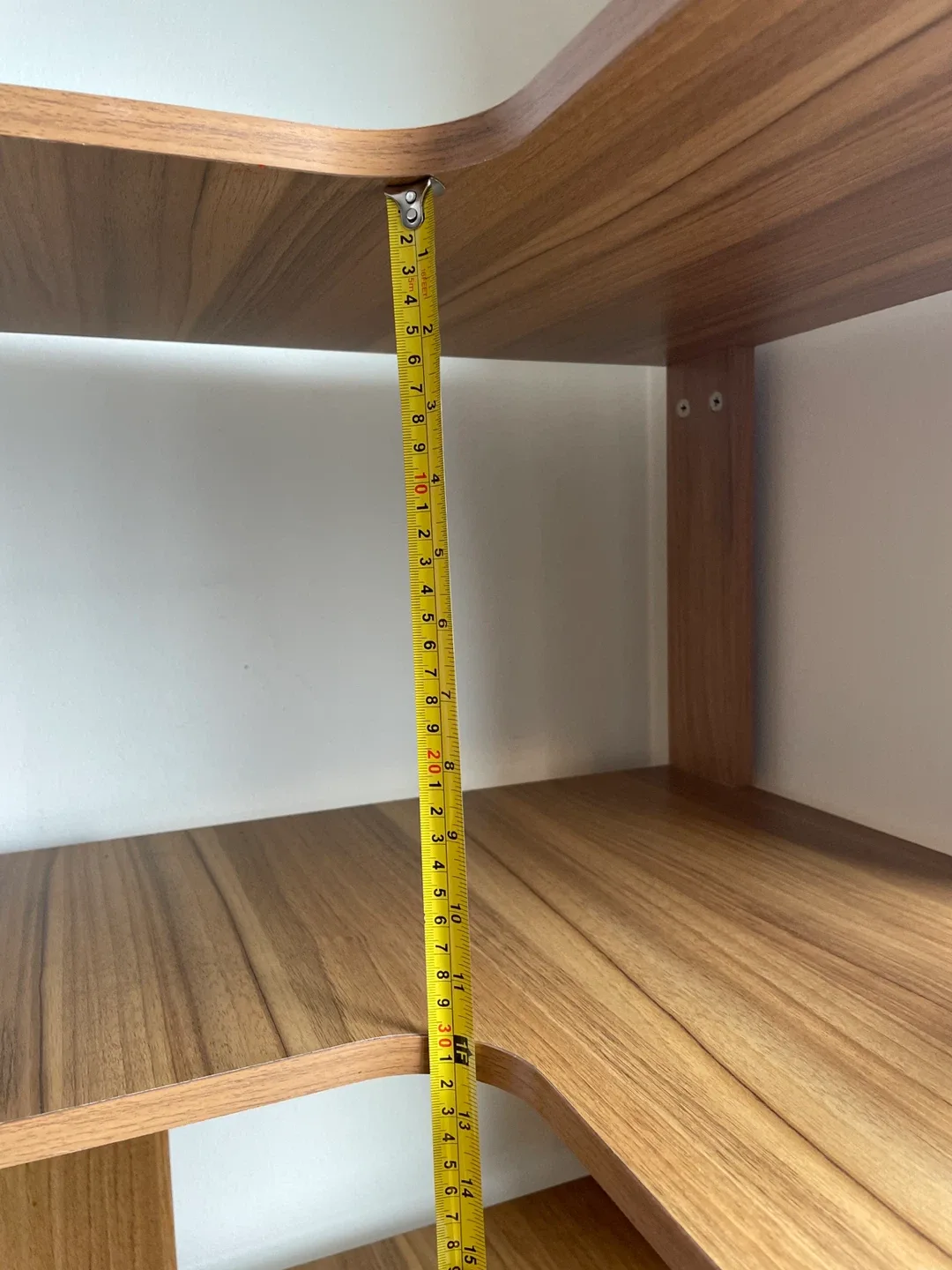 Unique Beautiful Wooden Corner Shelf image indicator(8)