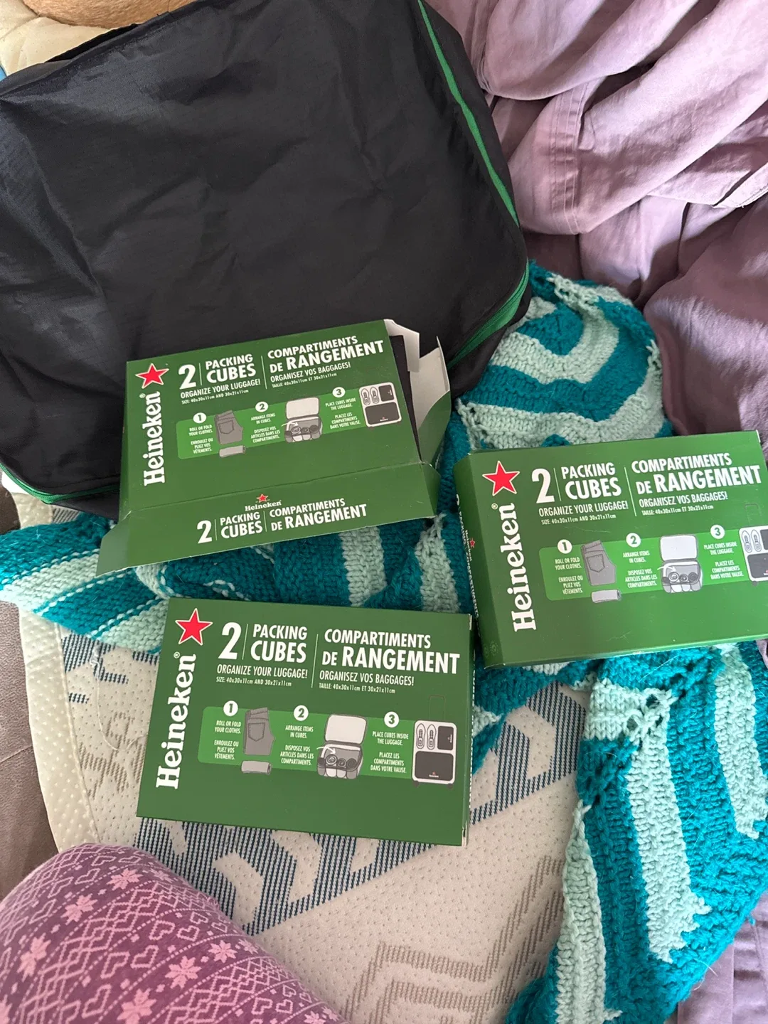 Heineken 2 Packing Cubes - Organize Your Luggage! image indicator(3)