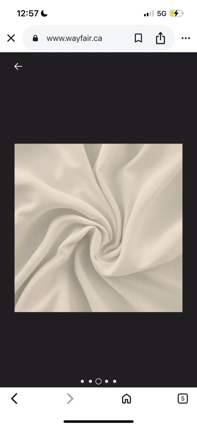 New King Size Wayfair Sheet Set - Neutral Tone image indicator(3)