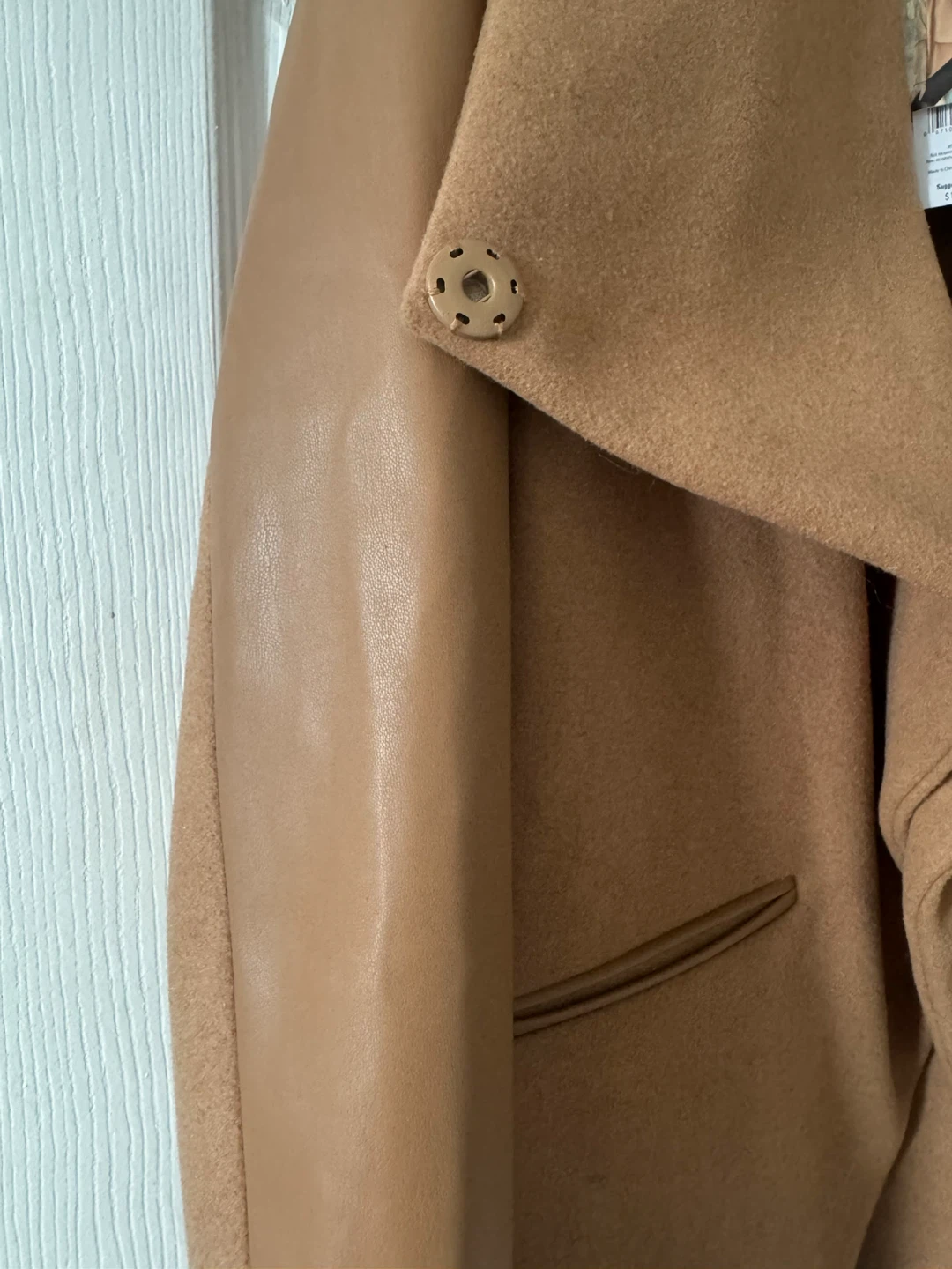 New CP camel Brown Coat - Size S/M - photo 3